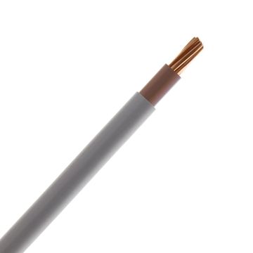 6181YH 16mm is Brown/Brown Cable with double Insulated PVC Meter Tails image 1