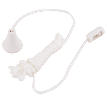BG White Ceiling Switch Replacement Pull Cord 1.5M image 1