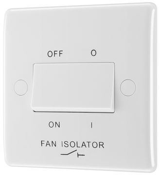 BG 10Ax Plate Switch Fan Isolator 3Pole image 4