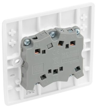 BG 10Ax Plate Switch Fan Isolator 3Pole image 5