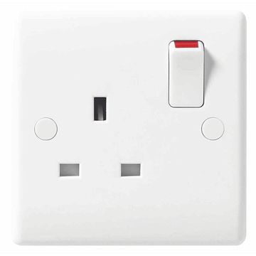 BG 13A D.P 1Gang Switched Socket Suitable For Commercial Units image 1