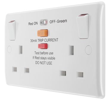 BG 2Gang 13A Rcd Socket Suitable For Domestic Or Commercial Units image 4