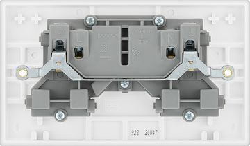 BG 13A 2G S.P Switch Socket  Secure Domus 922 Rigid Duct Clip image 6
