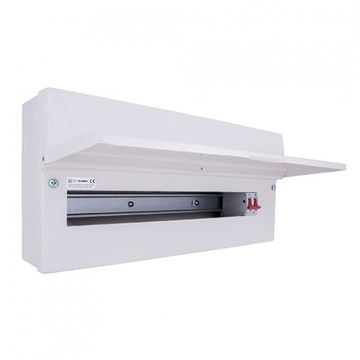 BG Consumer Unit 22Mod 20W 100A Switch with BG Metal Fuseboard 20 Way image 1