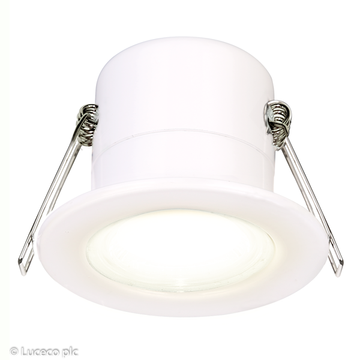 Luceco Downlight 4K White colour IP65 fire rated & dimmable image 1