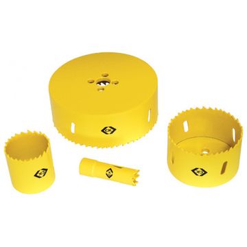 C.K 40mm Holesaw (T3201 040) cuts fast and is made of Bi-Metal image 1