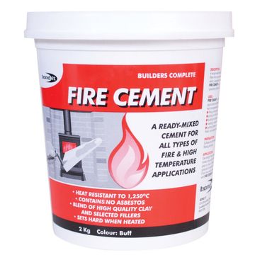 Deligo 310Ml Tube Of Fire Rated buff coloured Cement Sealant image 1