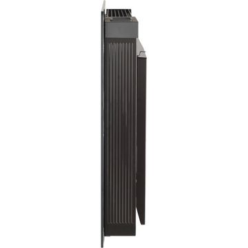 Dimplex 1.5kW Glass Fronted Panel Heater Black image 2