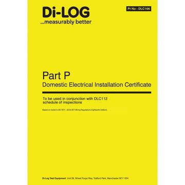 Di-Log Partp Installation Certificate image 1