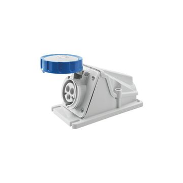 Gewiss 32A 2P+E 230V 230V 90 Degrees Suface Socket image 2