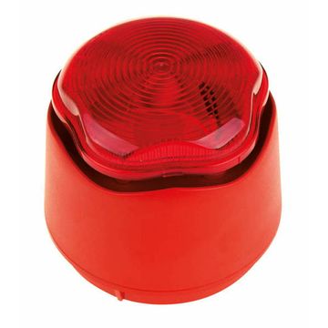ESP Red Banshee Sounder + (Red Lens) Strobe 97Dba image 1