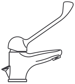 Heatrae Streamline 2000 Elbow Lever image 1
