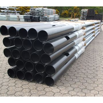 Kingfisher 6mtr Tubular Steel Root Column 76mm Dia Galvanised image 1