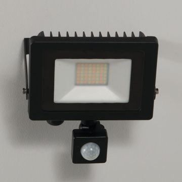 KSR Siena 20W LED Floodlight PIR IP65 Black image 2