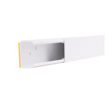M/Tufflex MMTH4SFWH Mini Trunking 38x25mm Self Fix Punched image 1