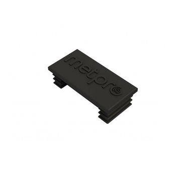 Metpro Black End PVC Cap for use with 41 x 21mm bracketry  image 1
