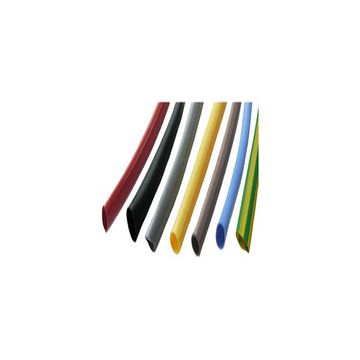 SWA PVC Green/Yellow Sleeving ideal for cable or harnessing covering image 1