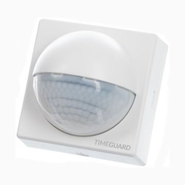 Timeguard IP55 PIR Tamperproof Light Controller White image 1