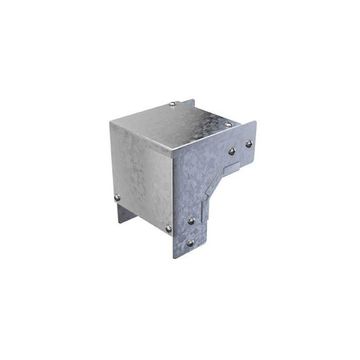 Trench 100x50 External 90Deg Bend Cable Trunking image 1