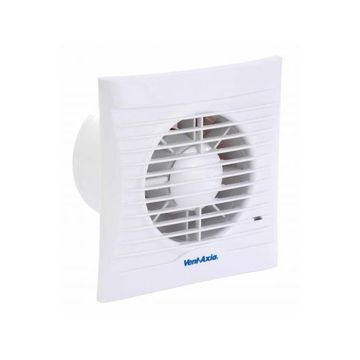 Vent-Axia Silhouette 100T Wall Fan 100mm image 1