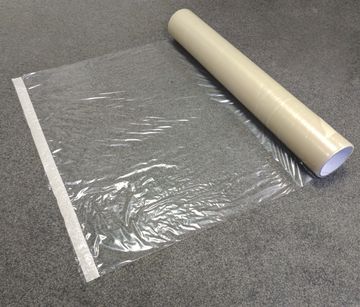 Deligo 625mmx25M self-adhesive waterproof carpet protective film image 2