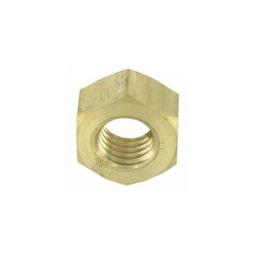 Deligo M8 Hexagon Full Nut manufactured from premium quality brass image 1